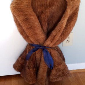 Brown Fur Coat brand new